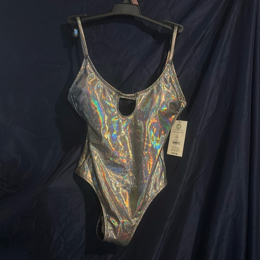 Metallic Swimsuit S 3/5